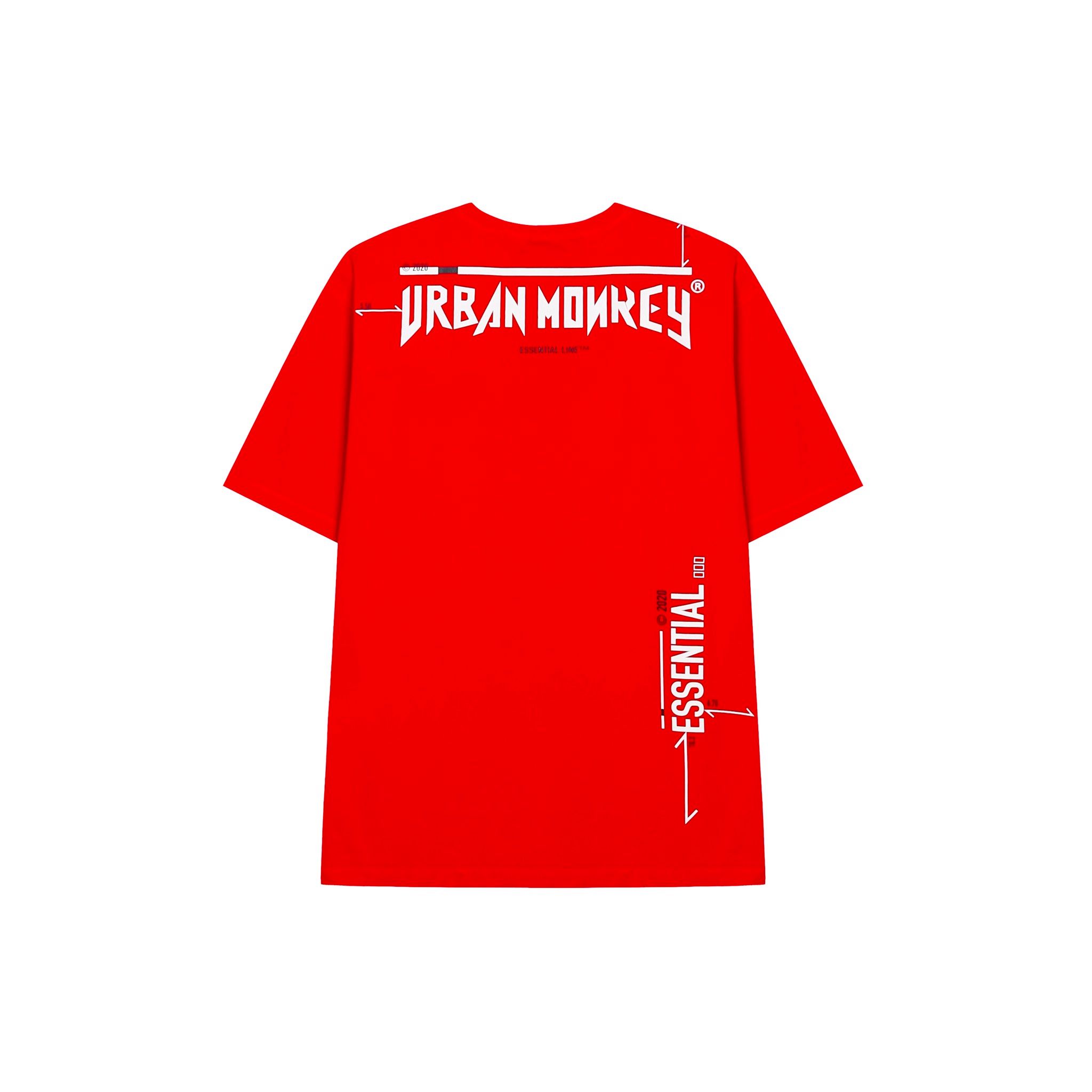 ESSENTIAL TEE RED < ĐỎ >
