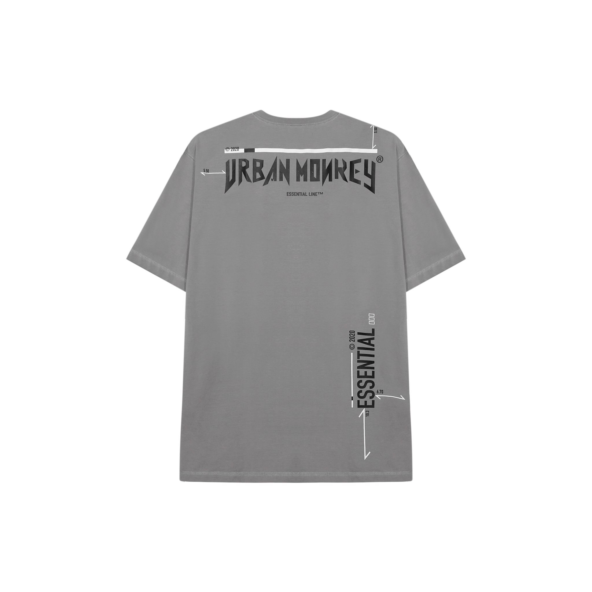 ESSENTIAL TEE GREY < XÁM >