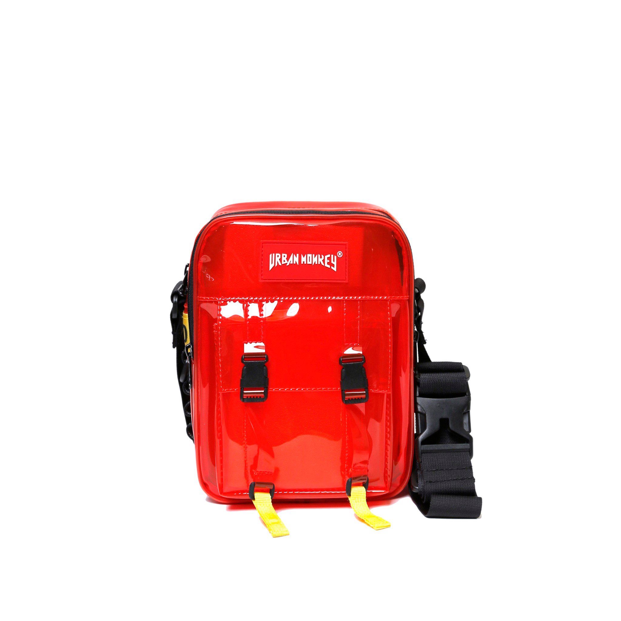RED PVC MESSBAG