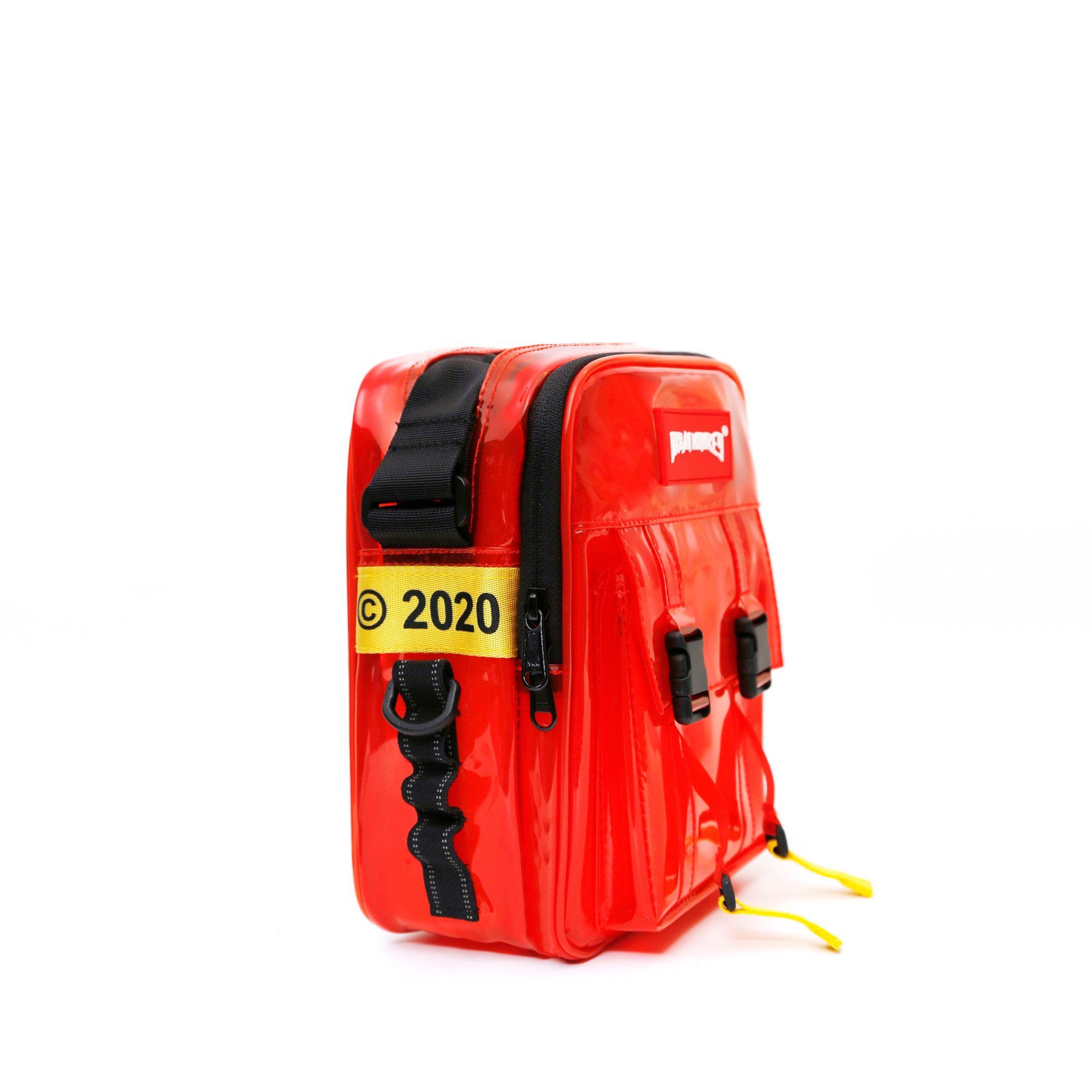  RED PVC MESSBAG 