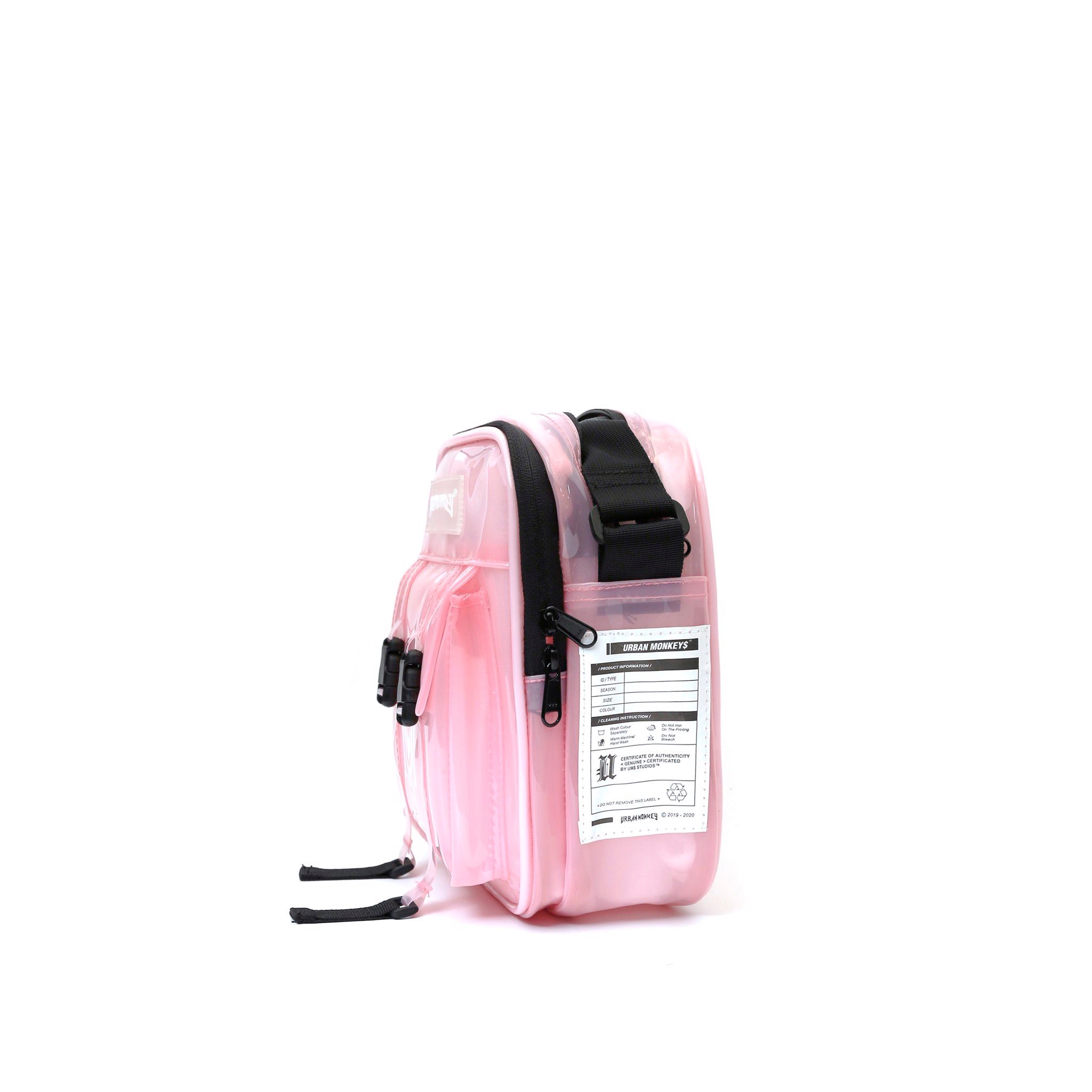PINK PVC MESSBAG
