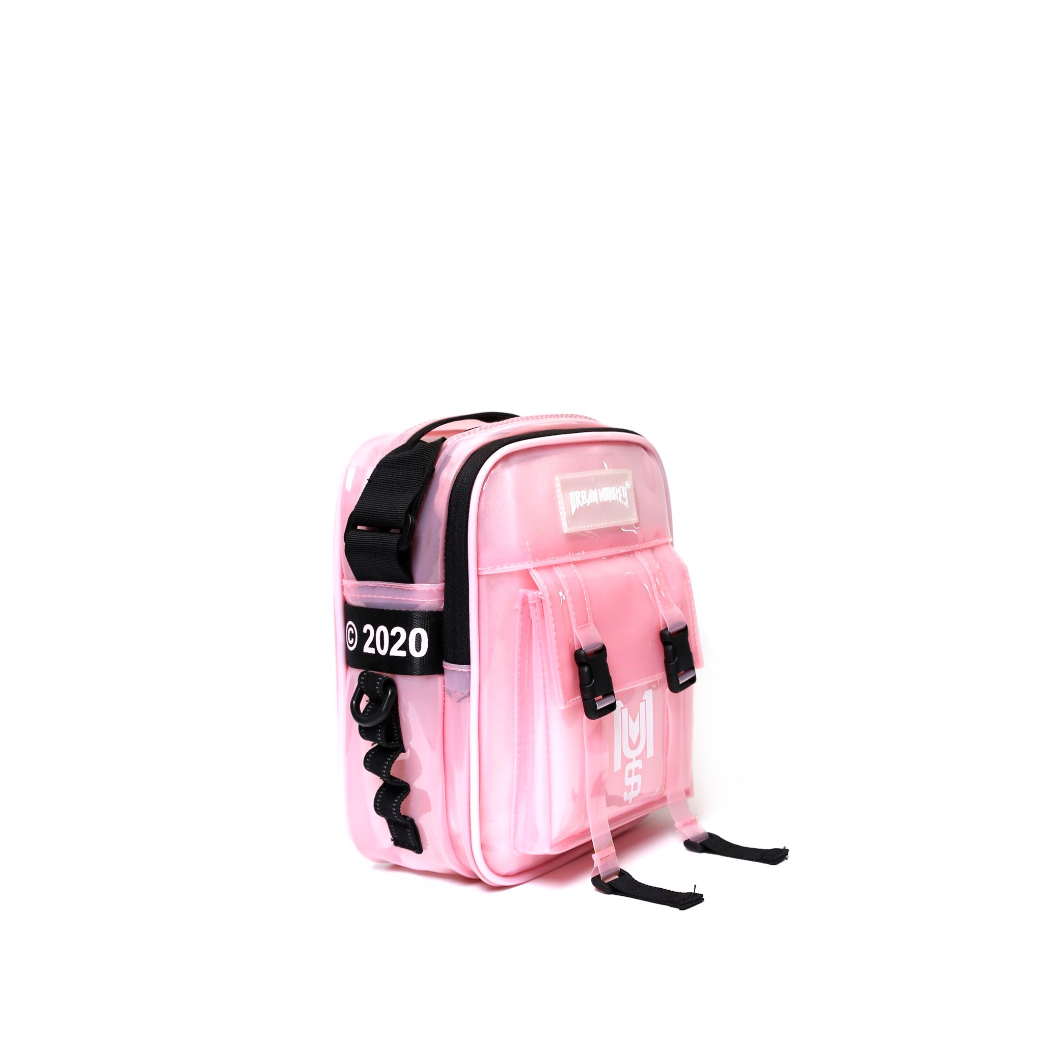 PINK PVC MESSBAG