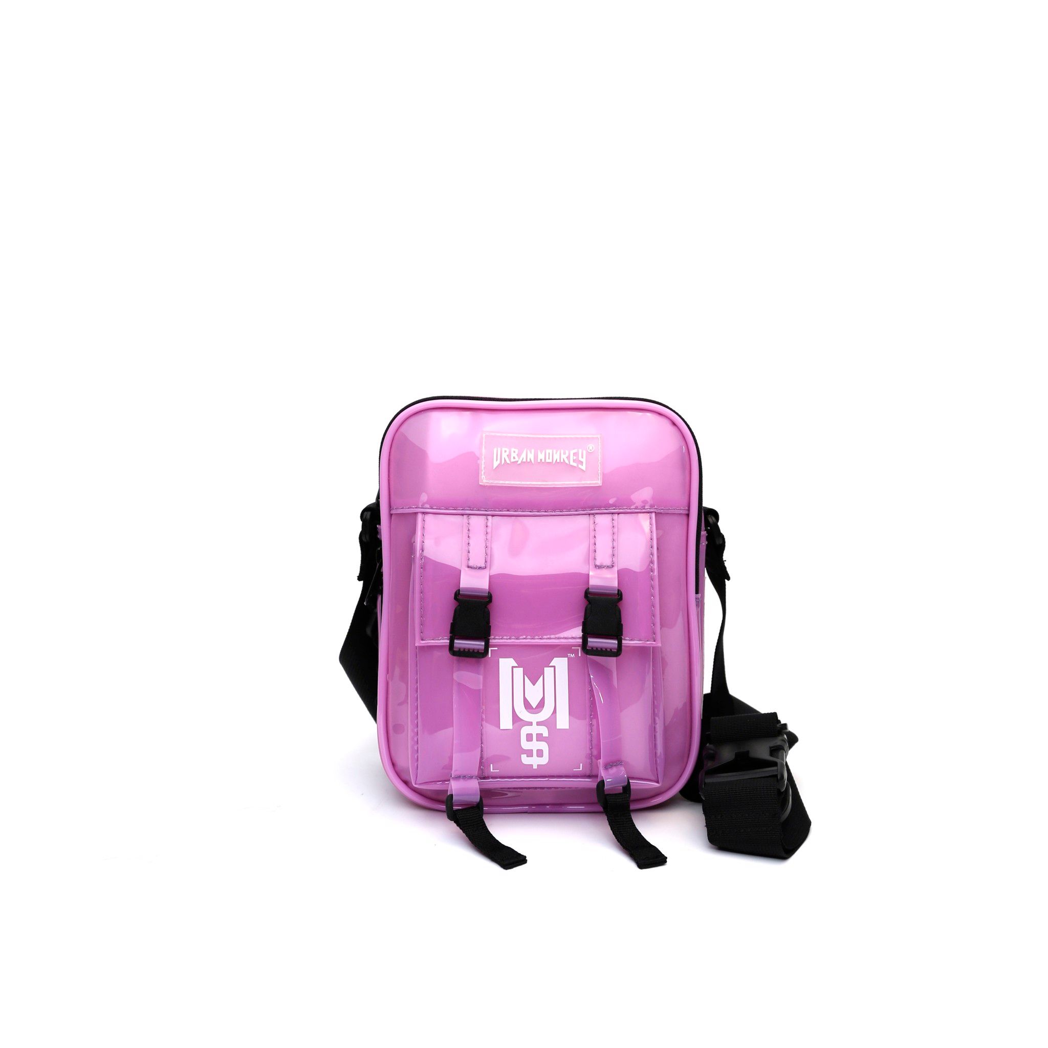 PURPLE PVC MESSBAG