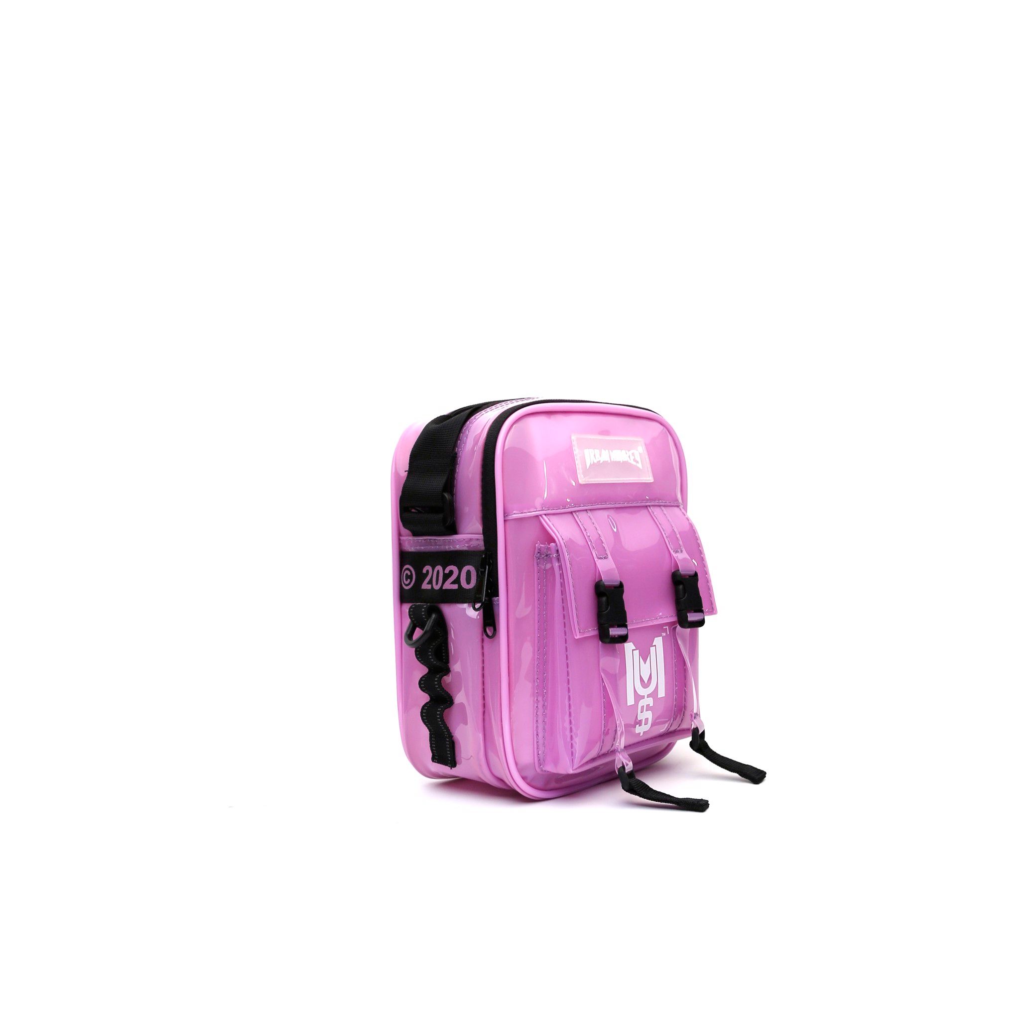 PURPLE PVC MESSBAG