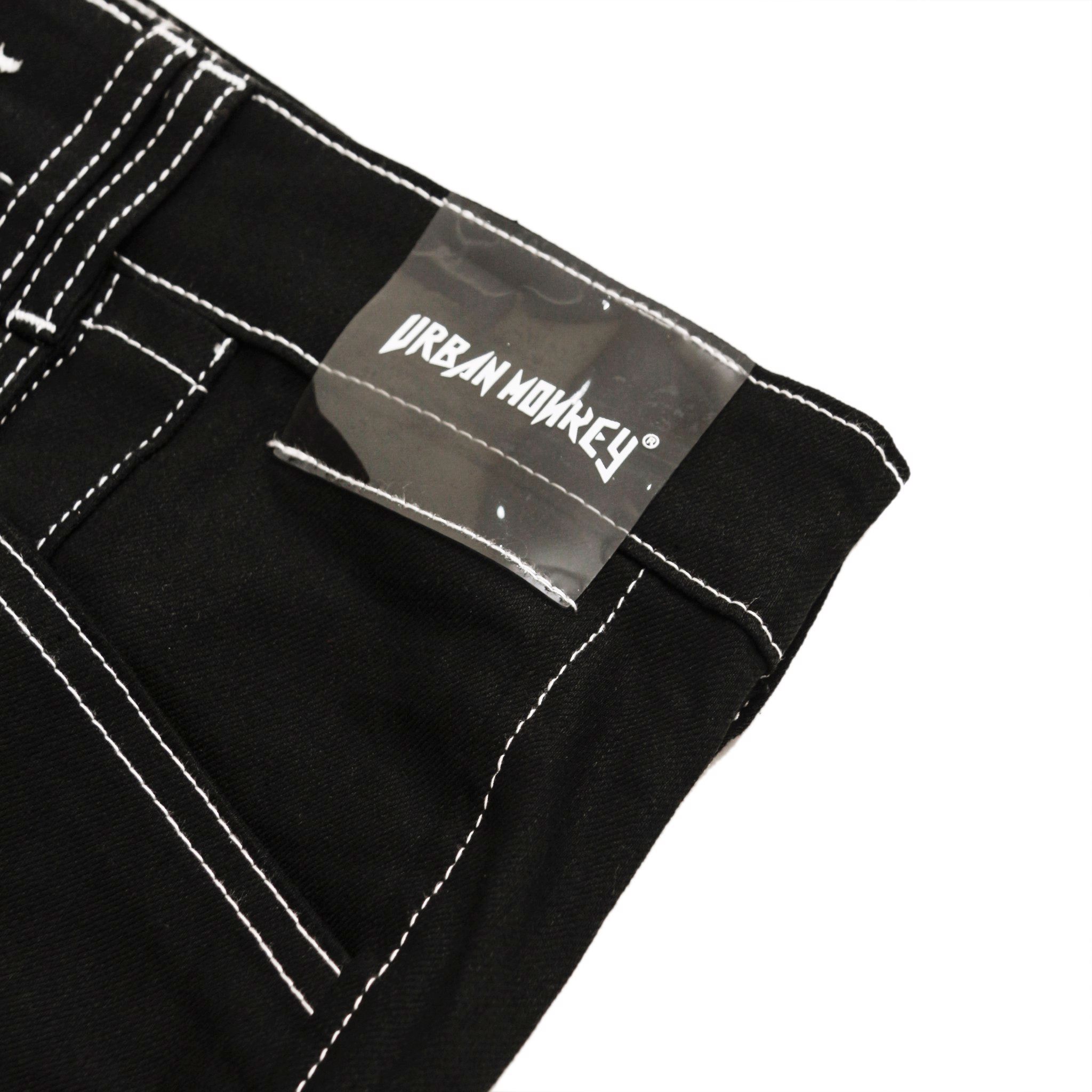 BIKER JEANS BLACK