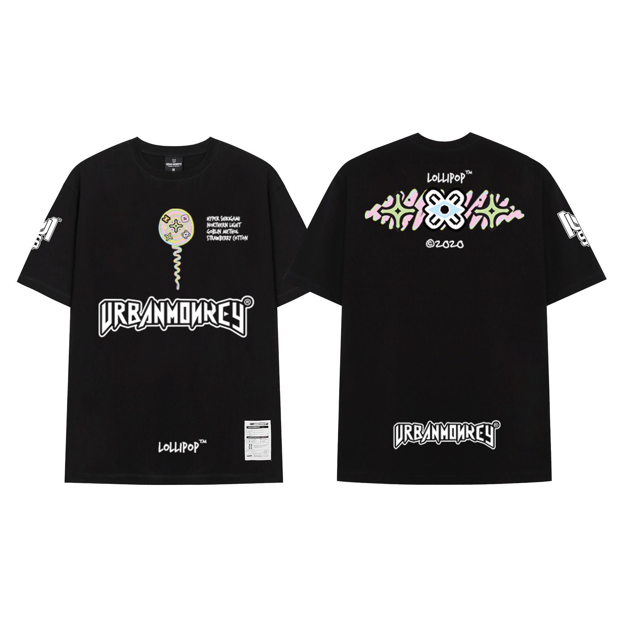 LOLIPOP TEE BLACK