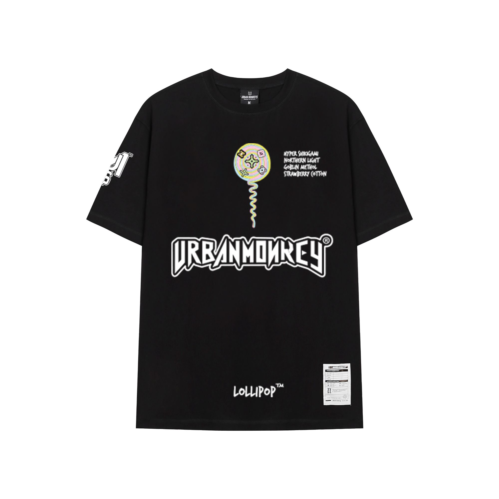 LOLIPOP TEE BLACK