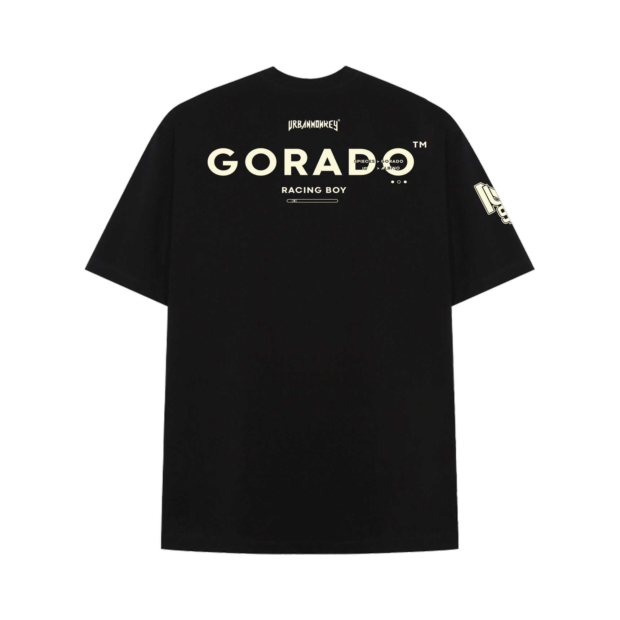 GORADO RACING BOY BLACK TEE
