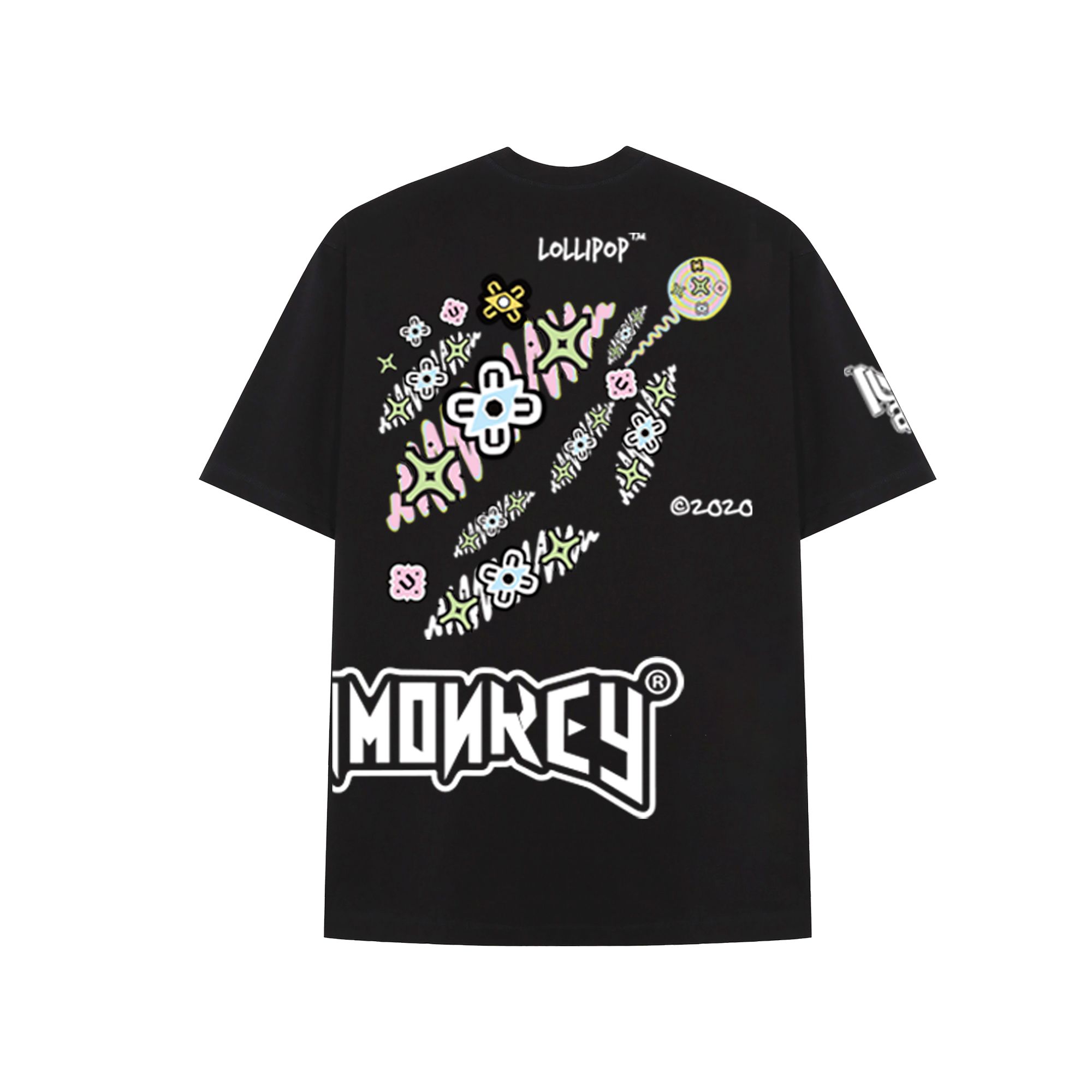 LOLIPOP TEE F&F BLACK