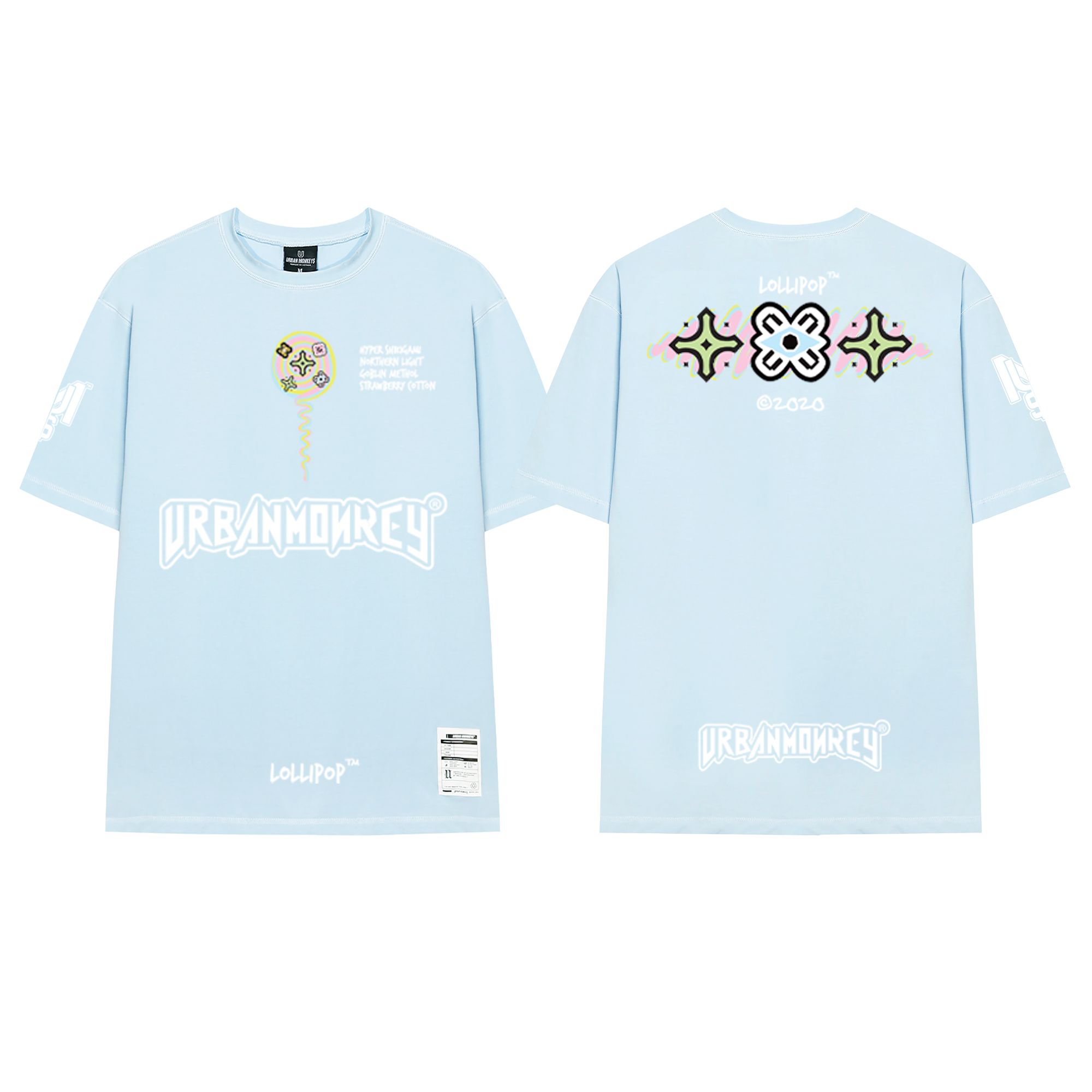 LOLIPOP TEE BLUE