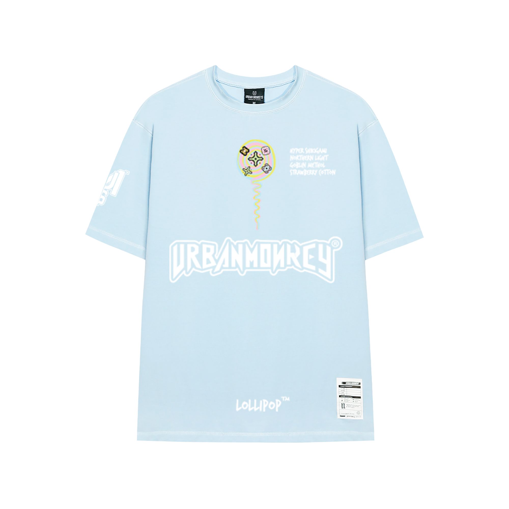 LOLIPOP TEE BLUE