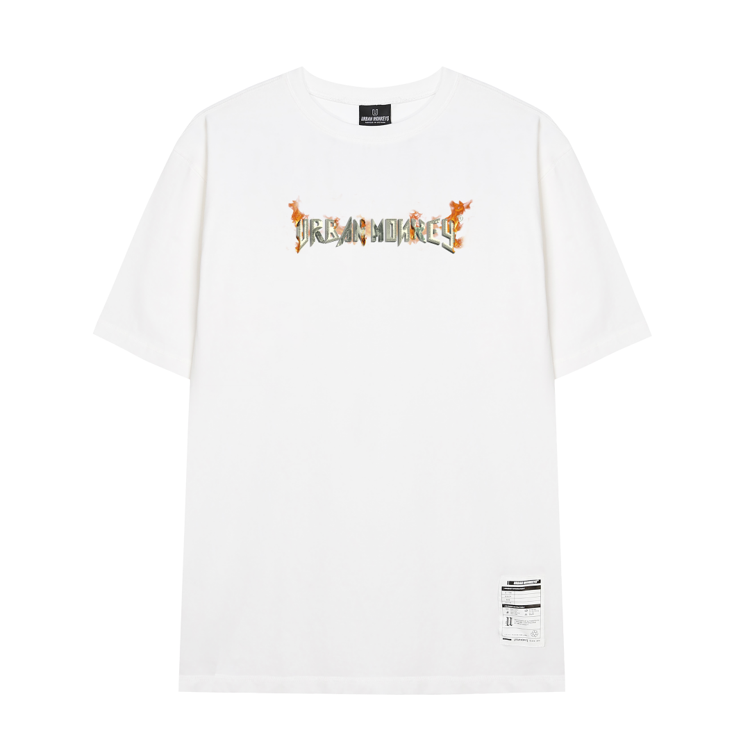 DOLLAR BIG LOGO TEE WHITE