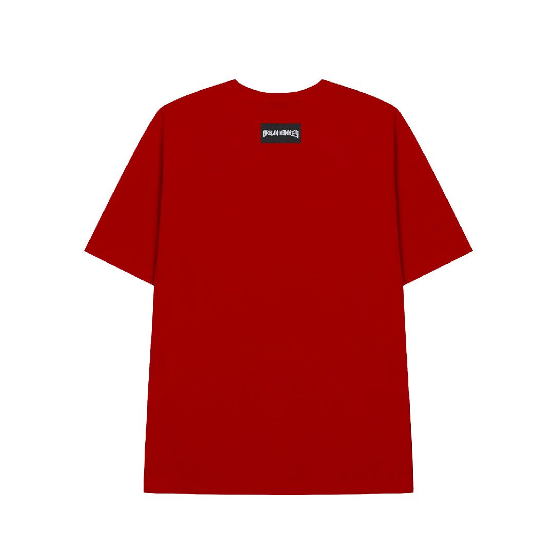 BASIC CENTER LOGO TEE RED