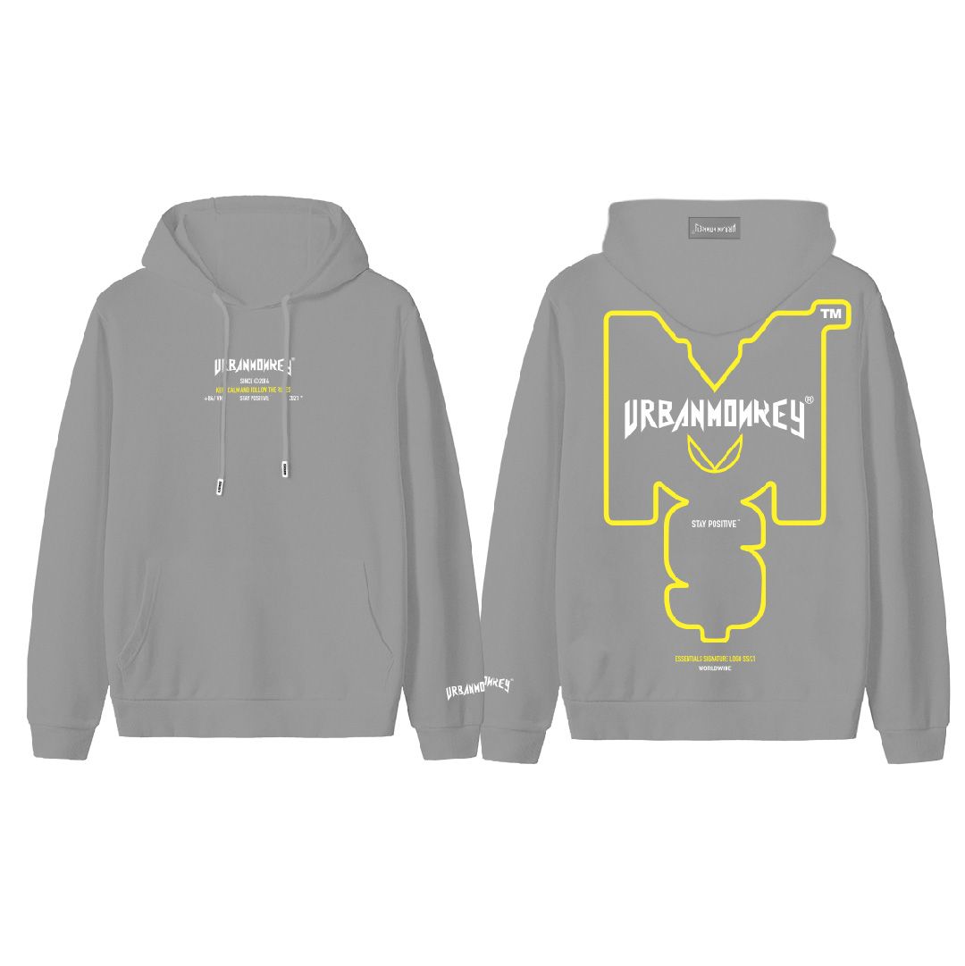 HOODIE ESSENTIAL GREY 2.0