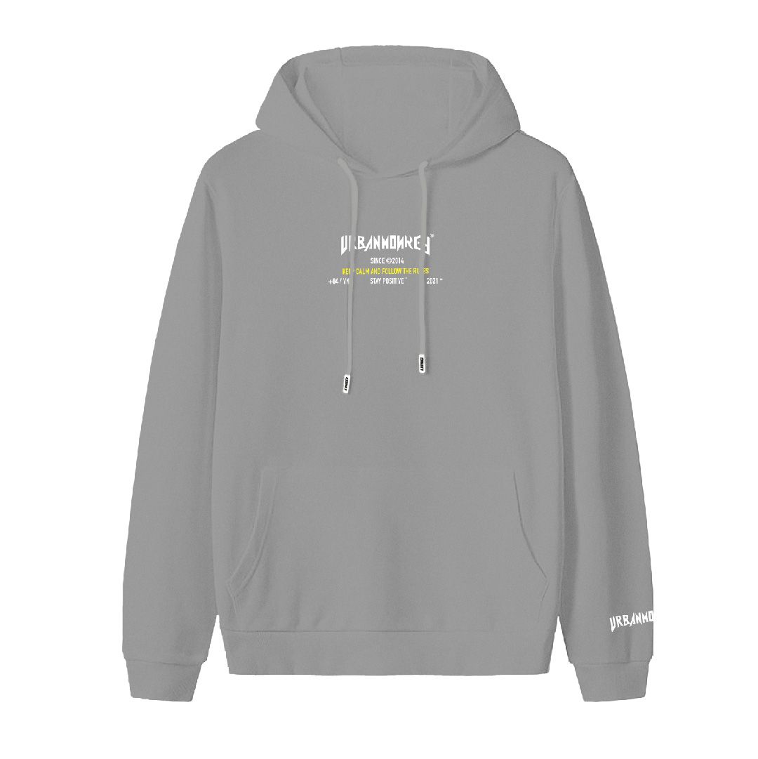 HOODIE ESSENTIAL GREY 2.0