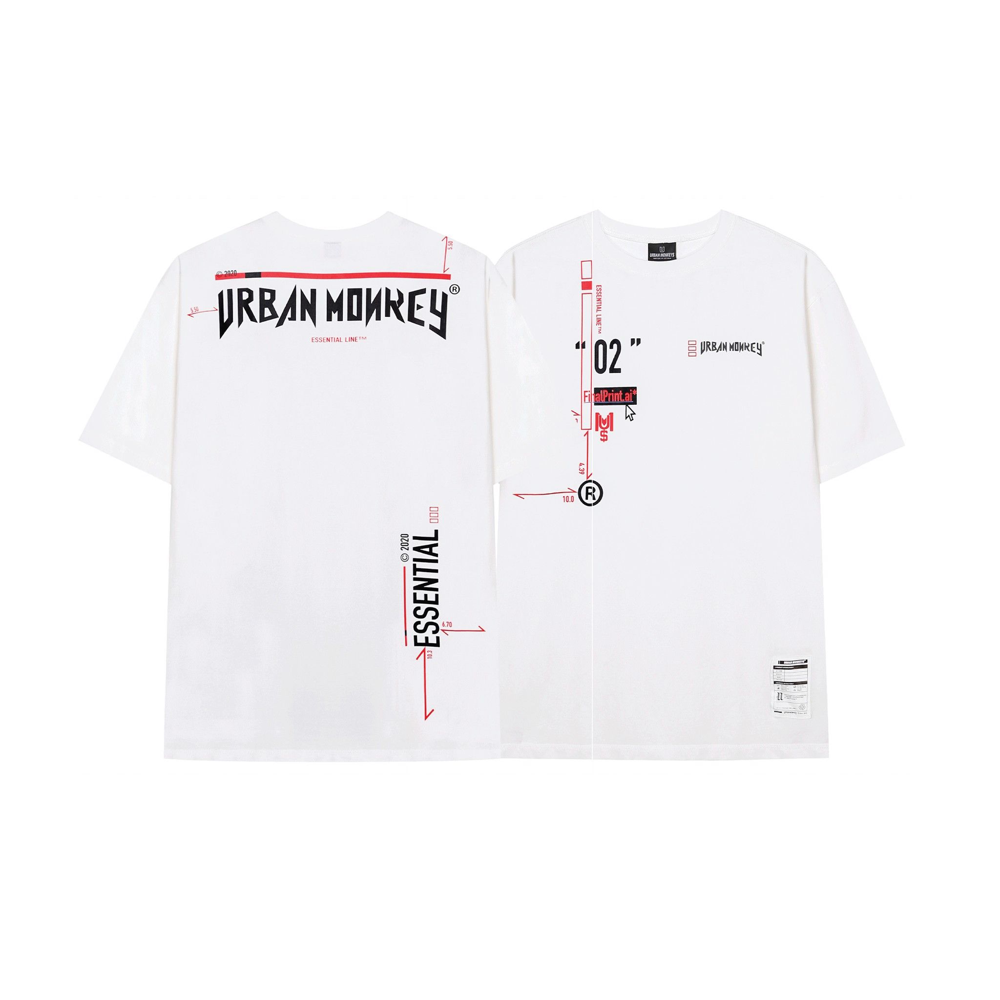 ESSENTIAL TEE WHITE < TRẮNG >