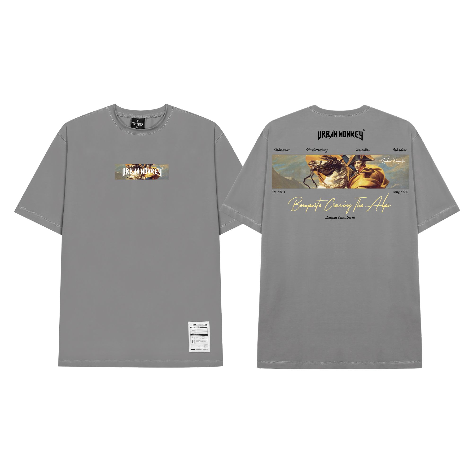 NAPOLEON TEE GREY 4.0