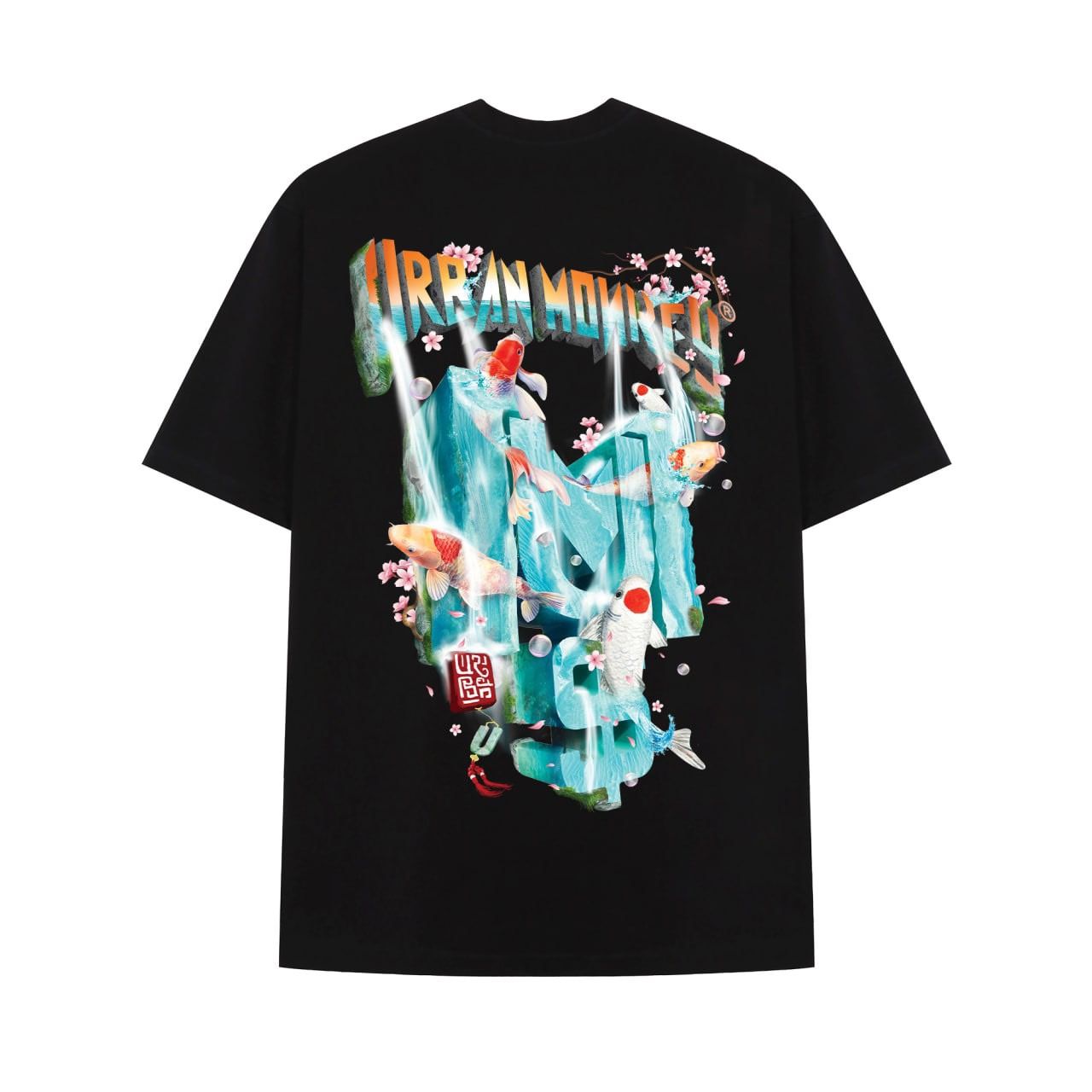 KOI TEE BLACK