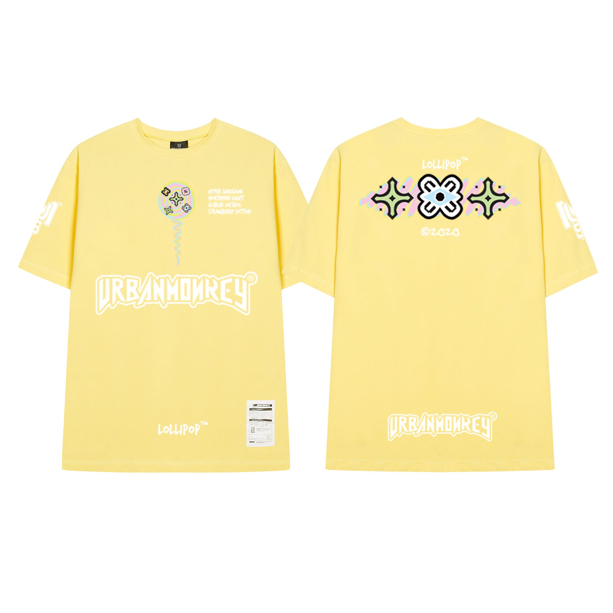 LOLIPOP TEE YELLOW
