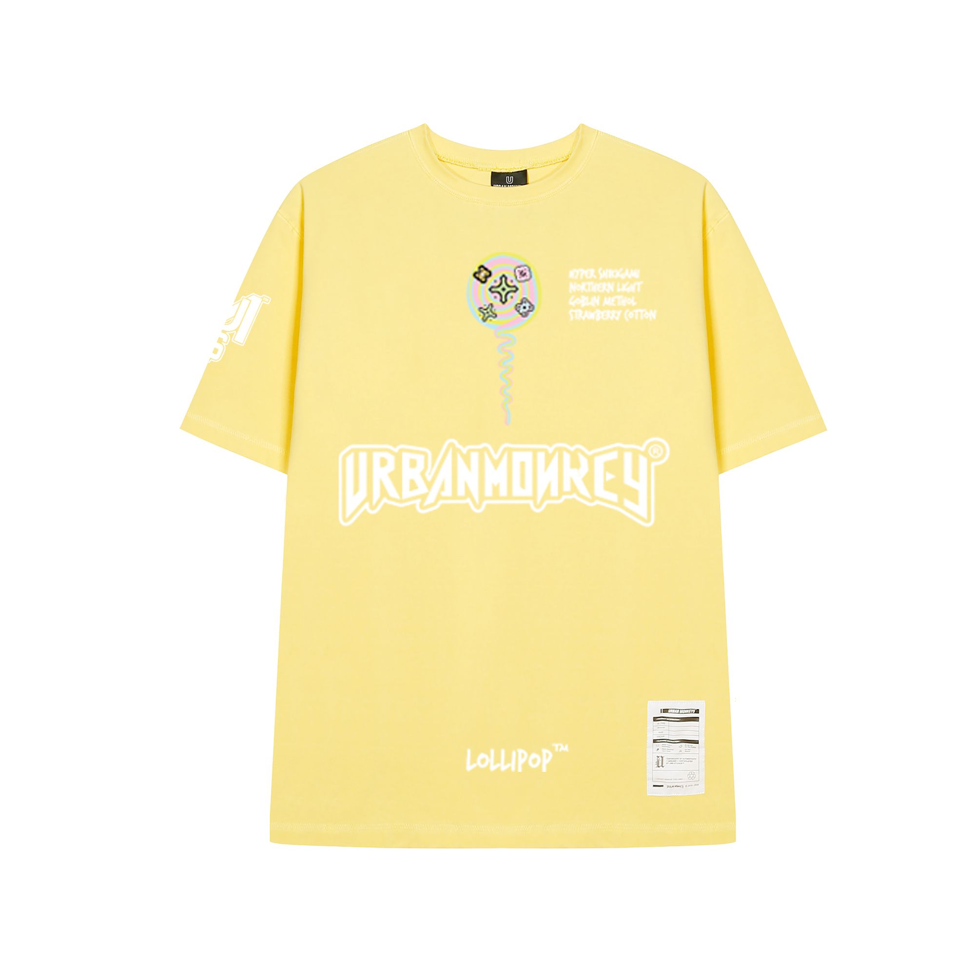 LOLIPOP TEE YELLOW