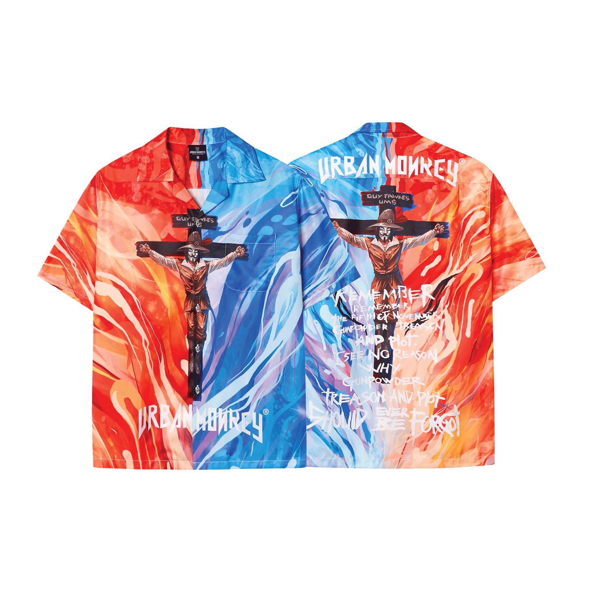 GUY FAWKES SHIRT MULTI COLOR
