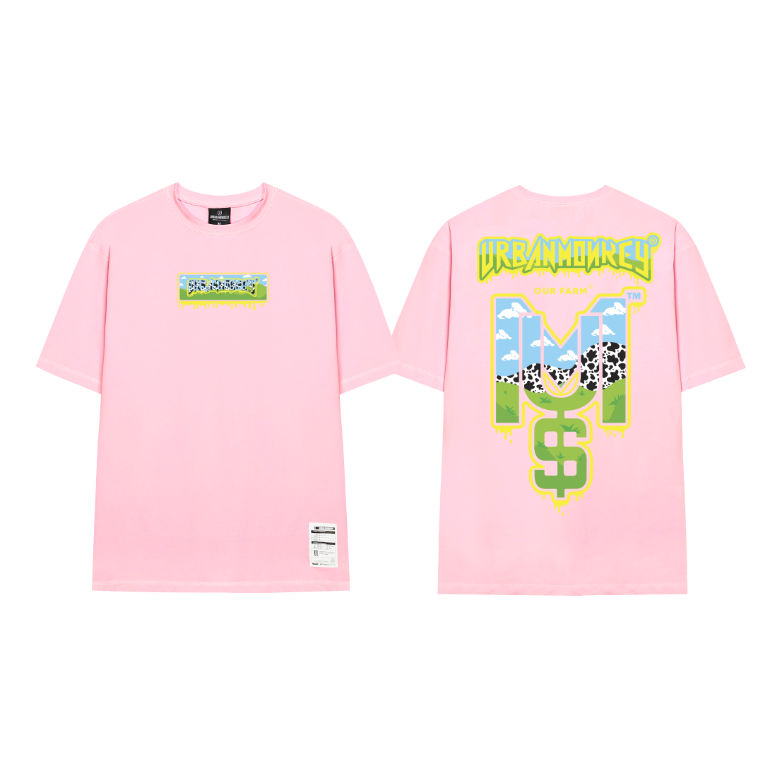 OUR FARM TEE PINK