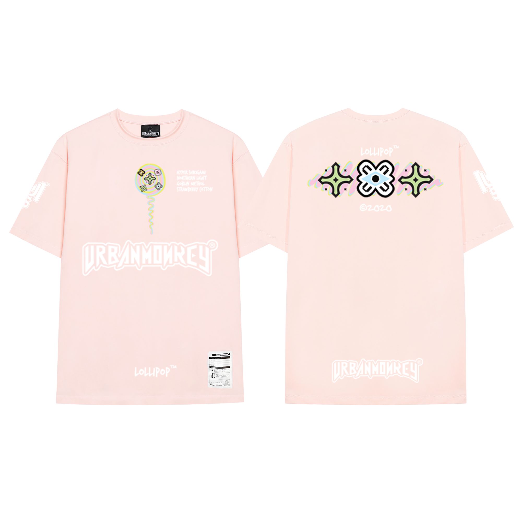 LOLIPOP TEE PINK