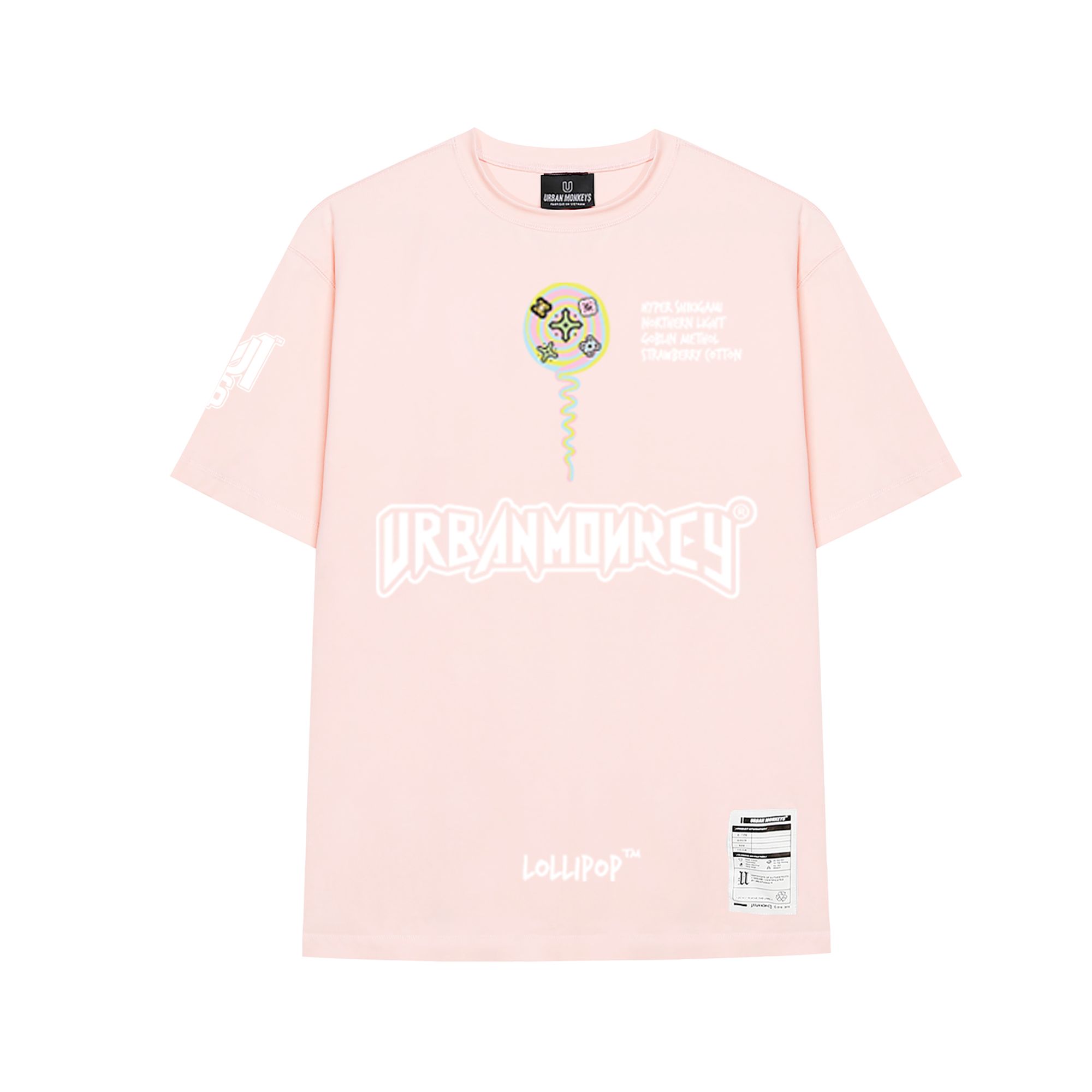 LOLIPOP TEE PINK