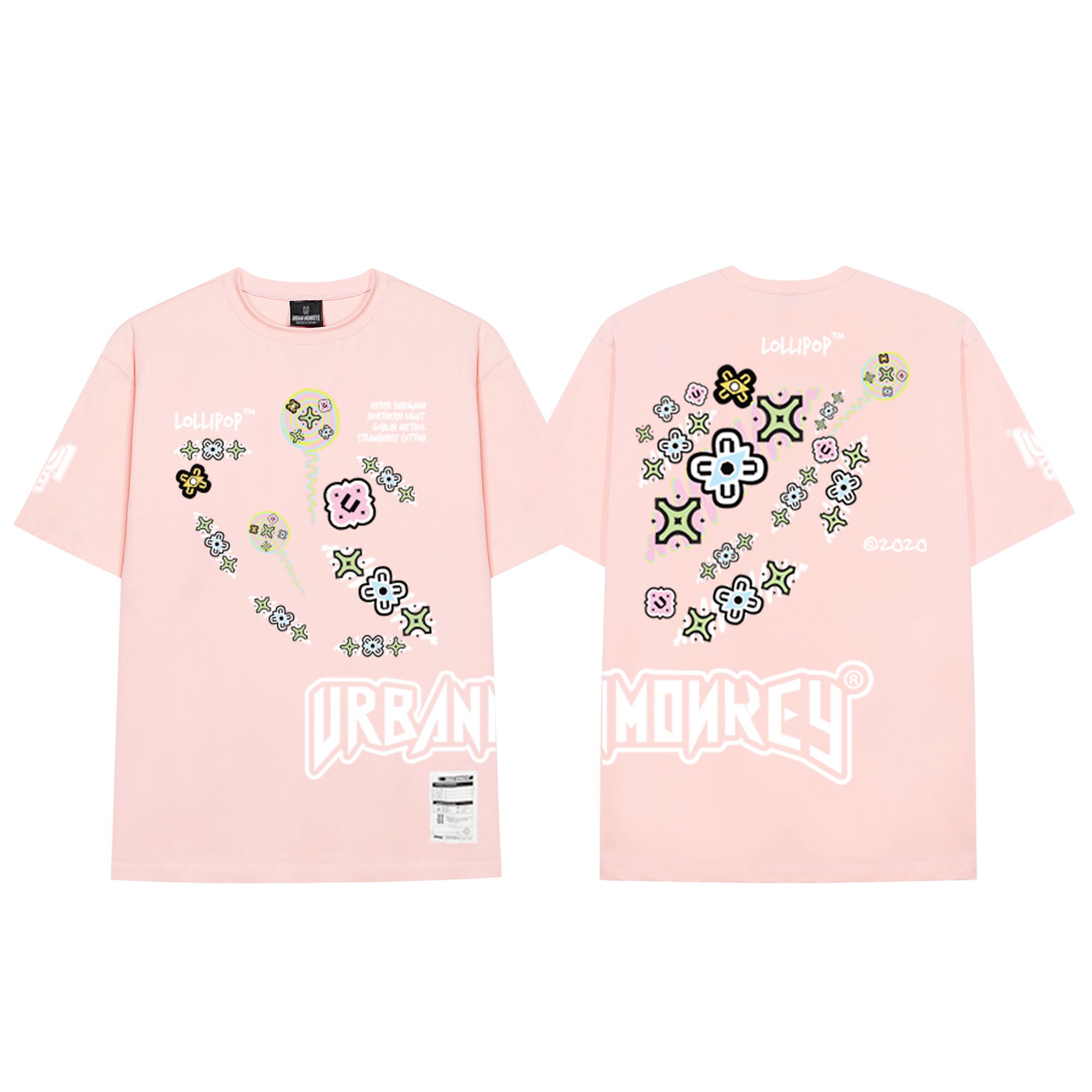 LOLIPOP TEE F&F PINK