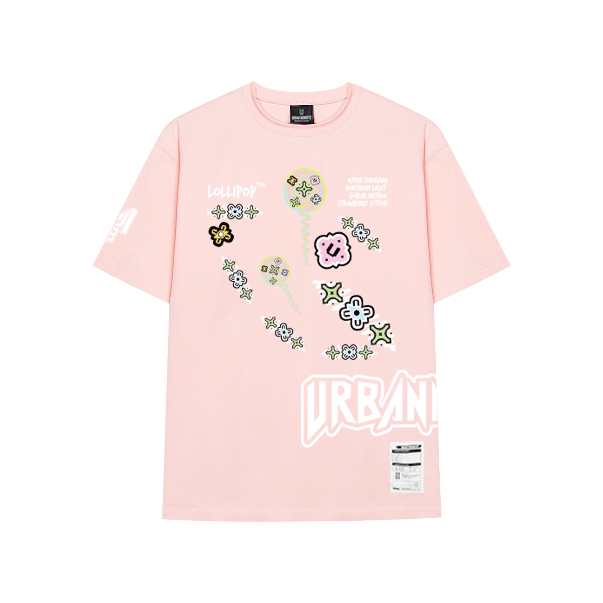LOLIPOP TEE F&F PINK