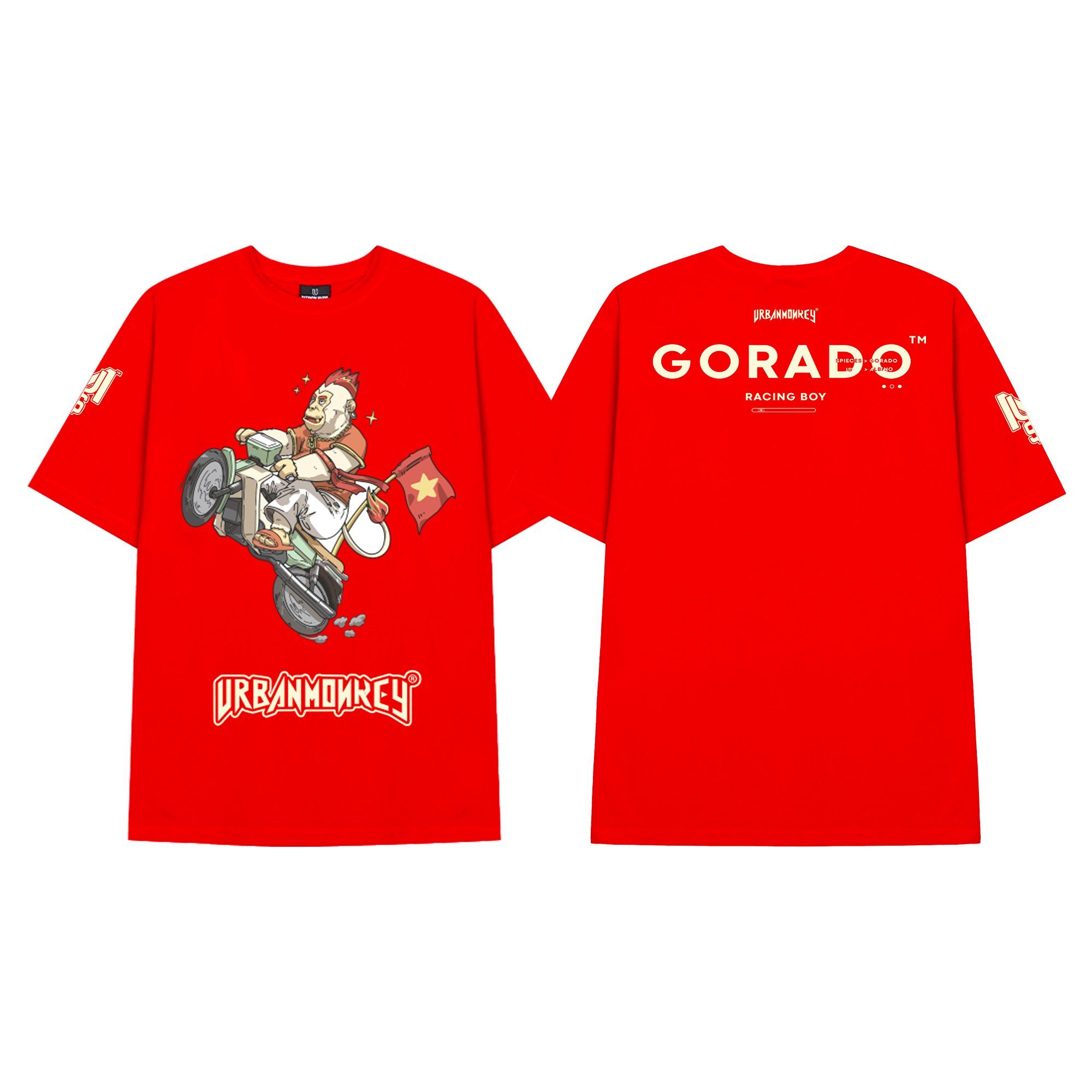 GORADO RACING BOY RED TEE