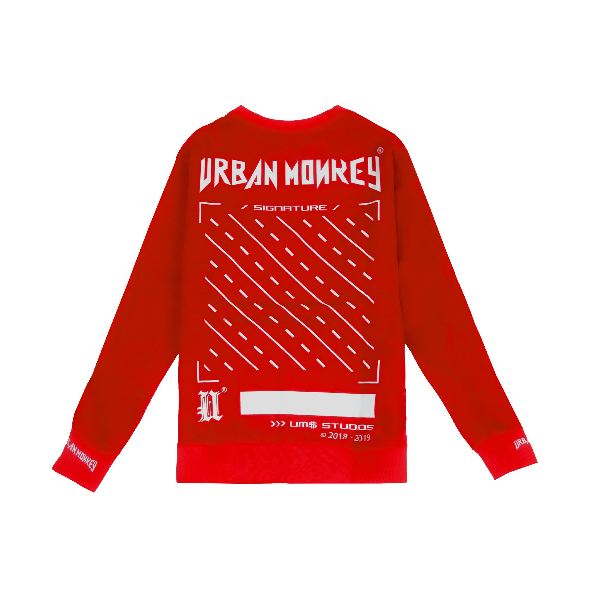 SWEATER STREET CROSS RED
