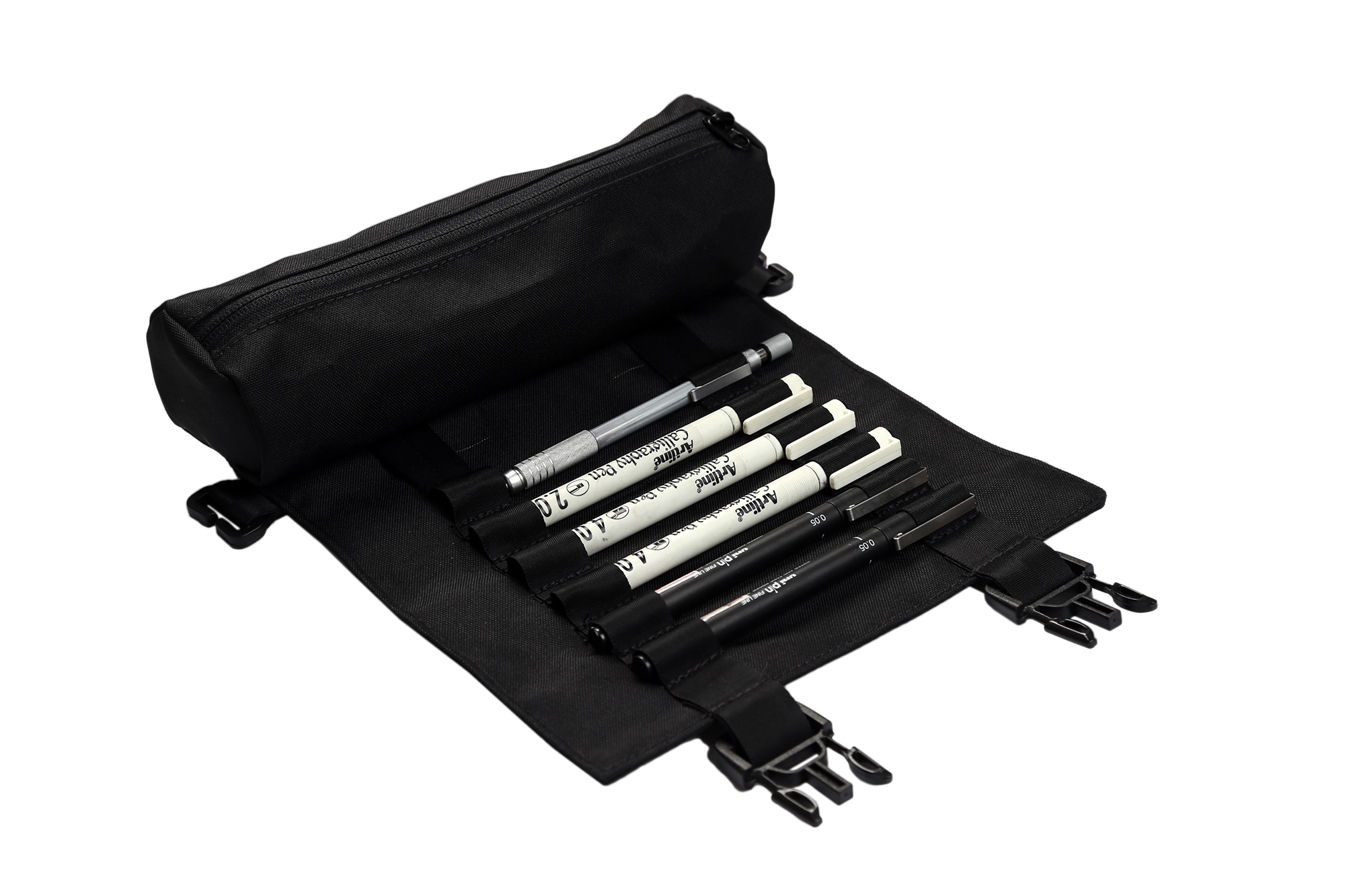 BLACK TATICAL POUCH - HỘP BÚT