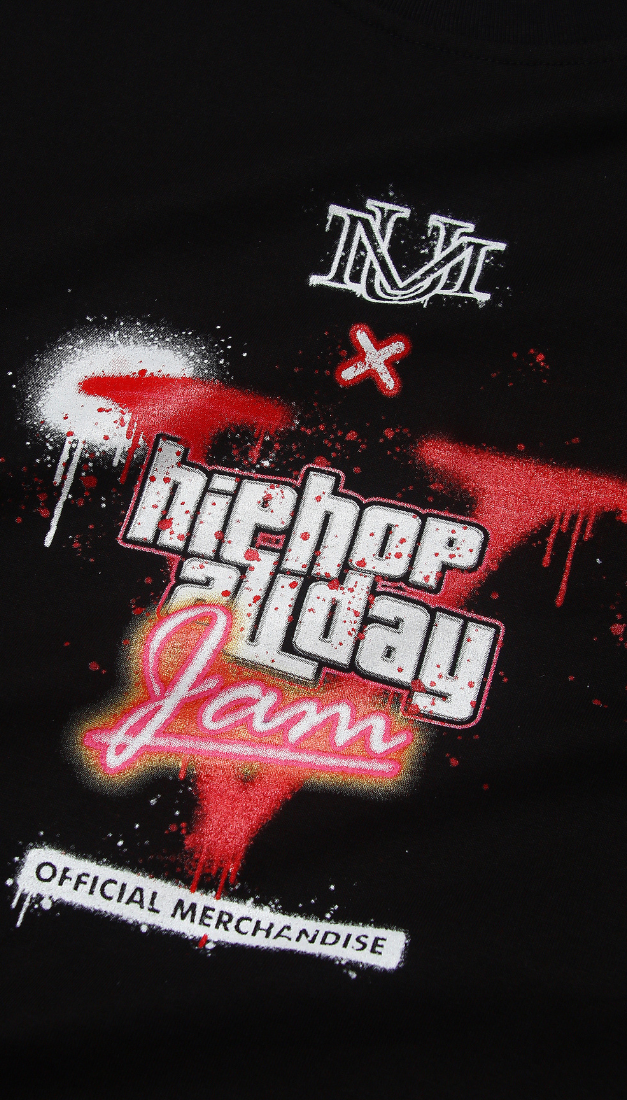  HIP HOP ALL DAY JAM TEE 