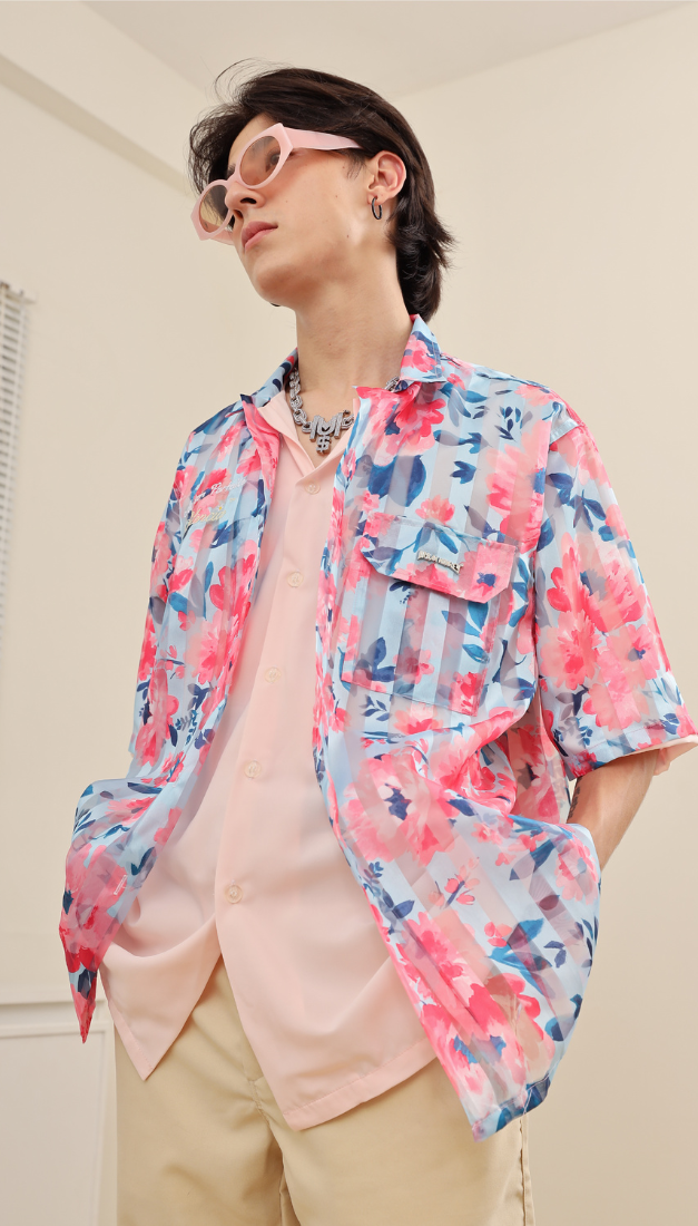 MAISON PARFAITE - VALENCIA SHIRT PINK