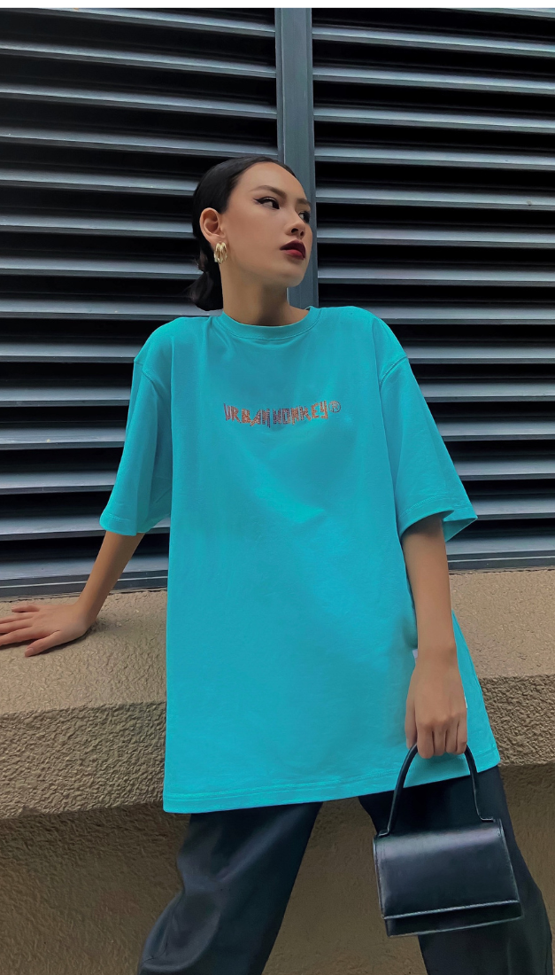 DIAMOND BIG LOGO TEE TIFFANY F&F