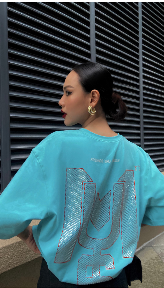 DIAMOND BIG LOGO TEE TIFFANY F&F