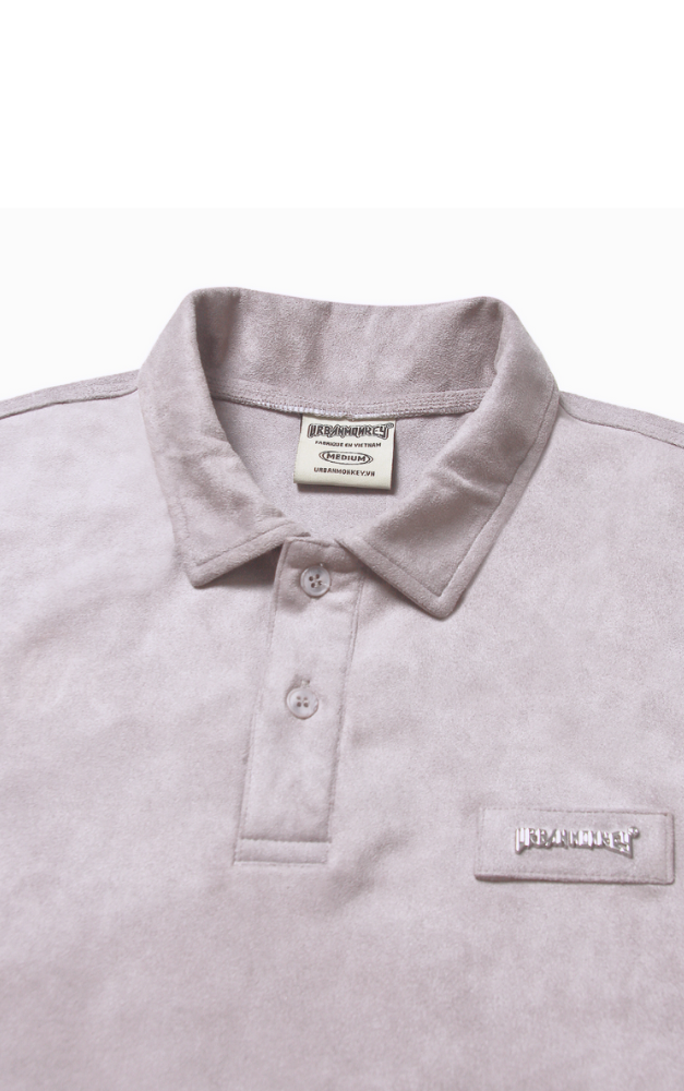  3D CODE SUEDE POLO PURPLE 