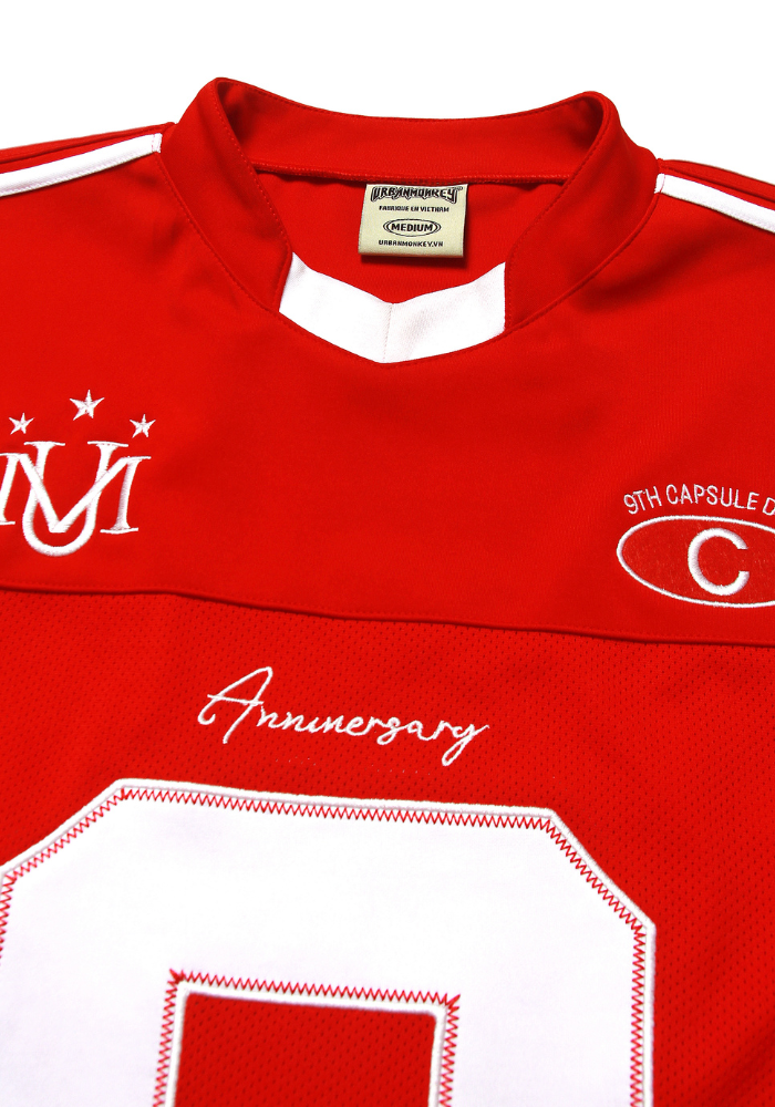  9TH CAPSULE JERSEY RED 