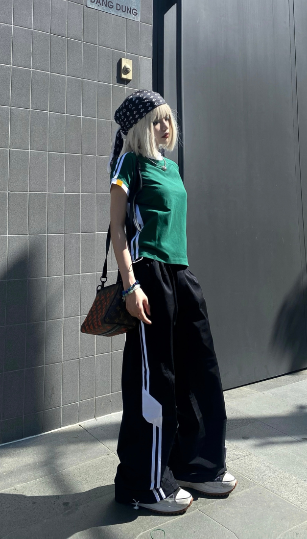 SPORTY BABY TEE GREEN