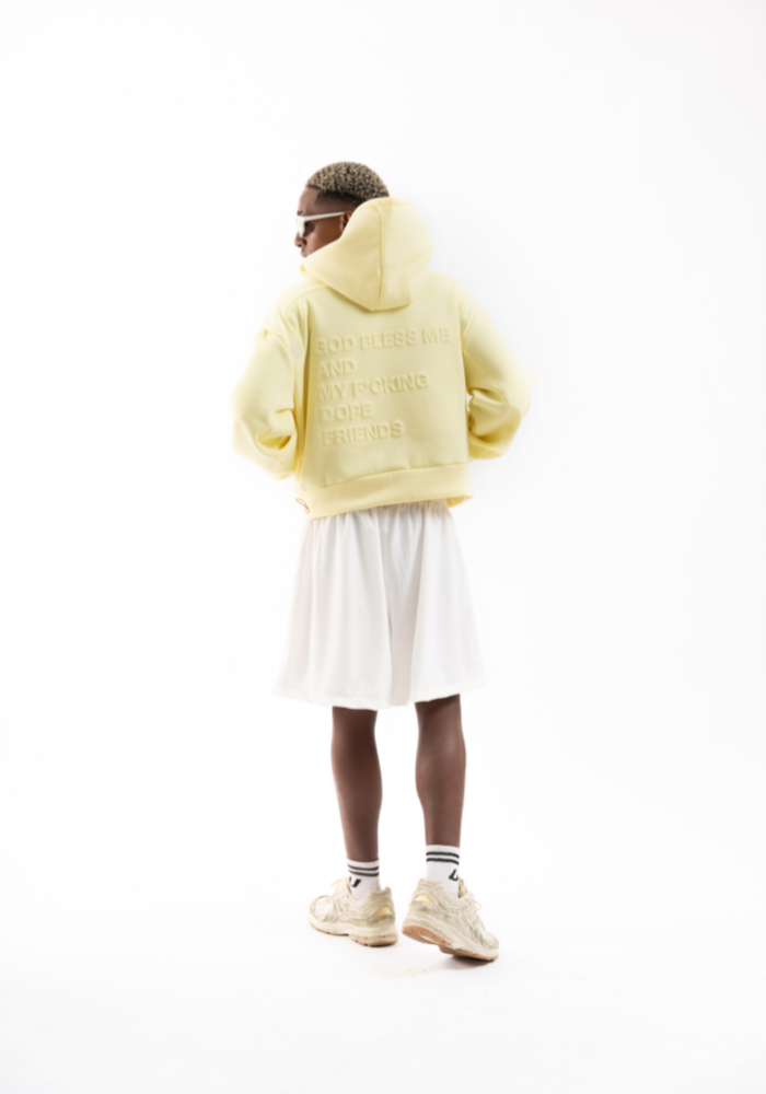 GOBLIN SIGNATURE BOXY HOODIE ZIP LIMELIGHT