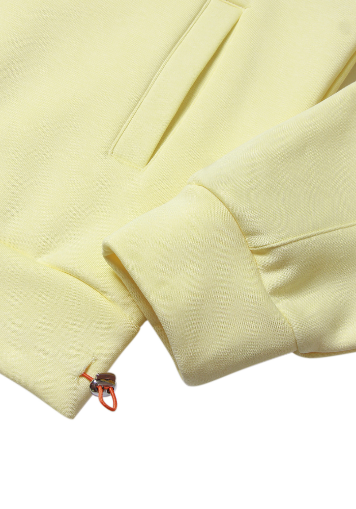 GOBLIN SIGNATURE BOXY HOODIE ZIP LIMELIGHT