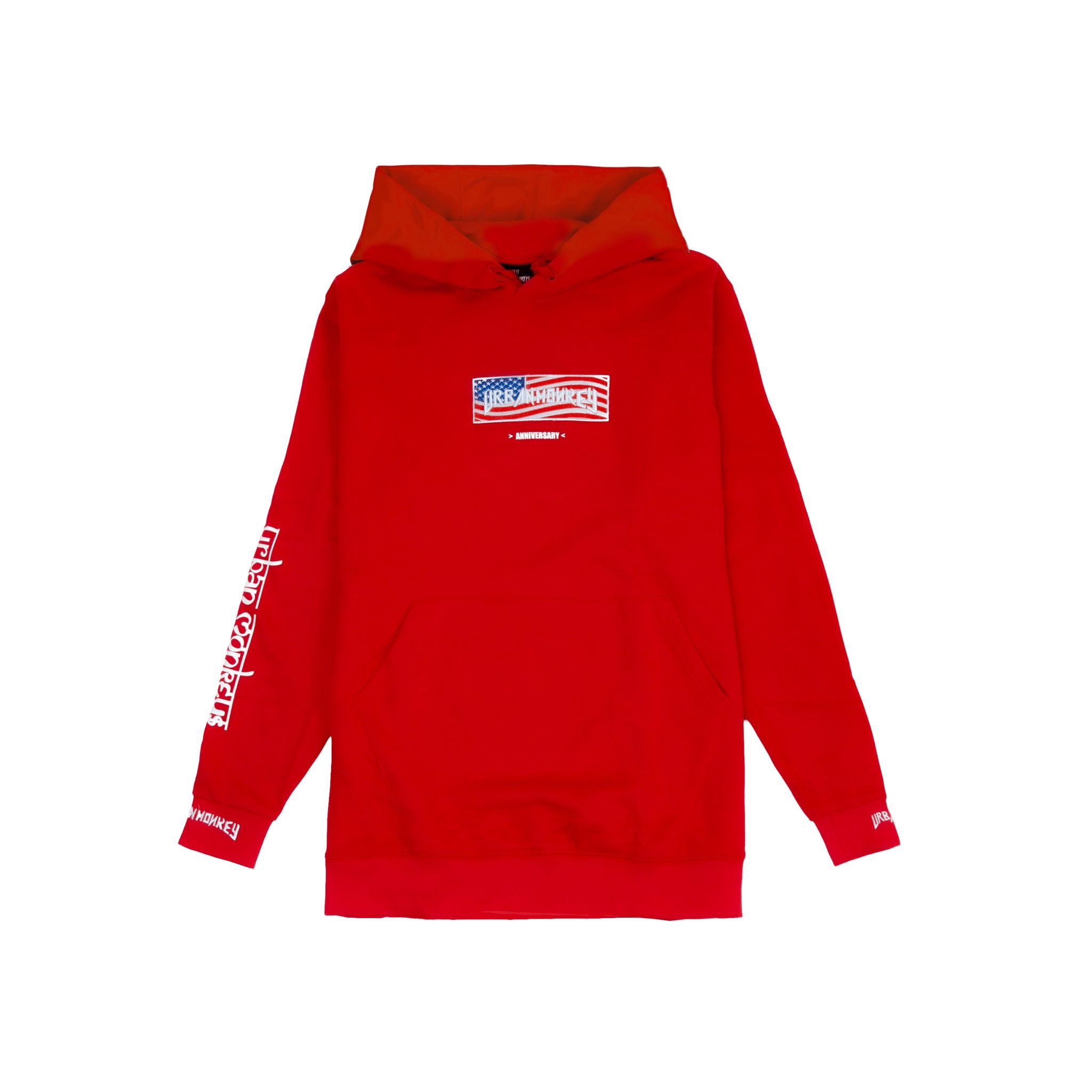 HOODIE US BOX RED