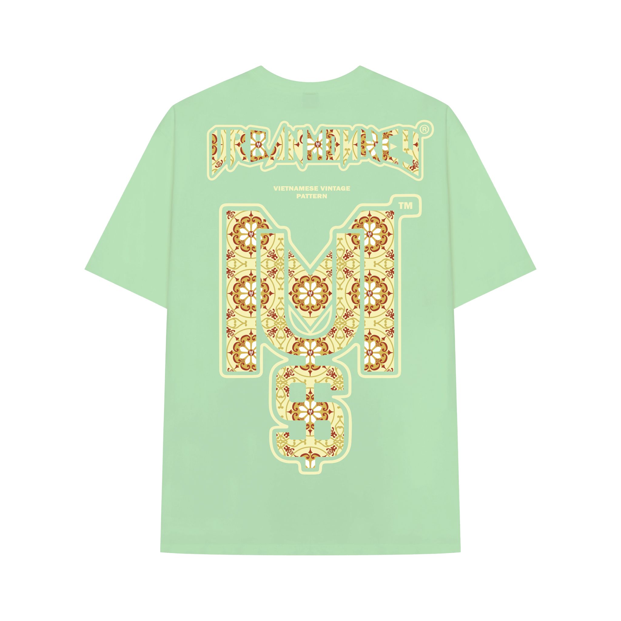 VINTAGE PATTERN TEE TIFFANY
