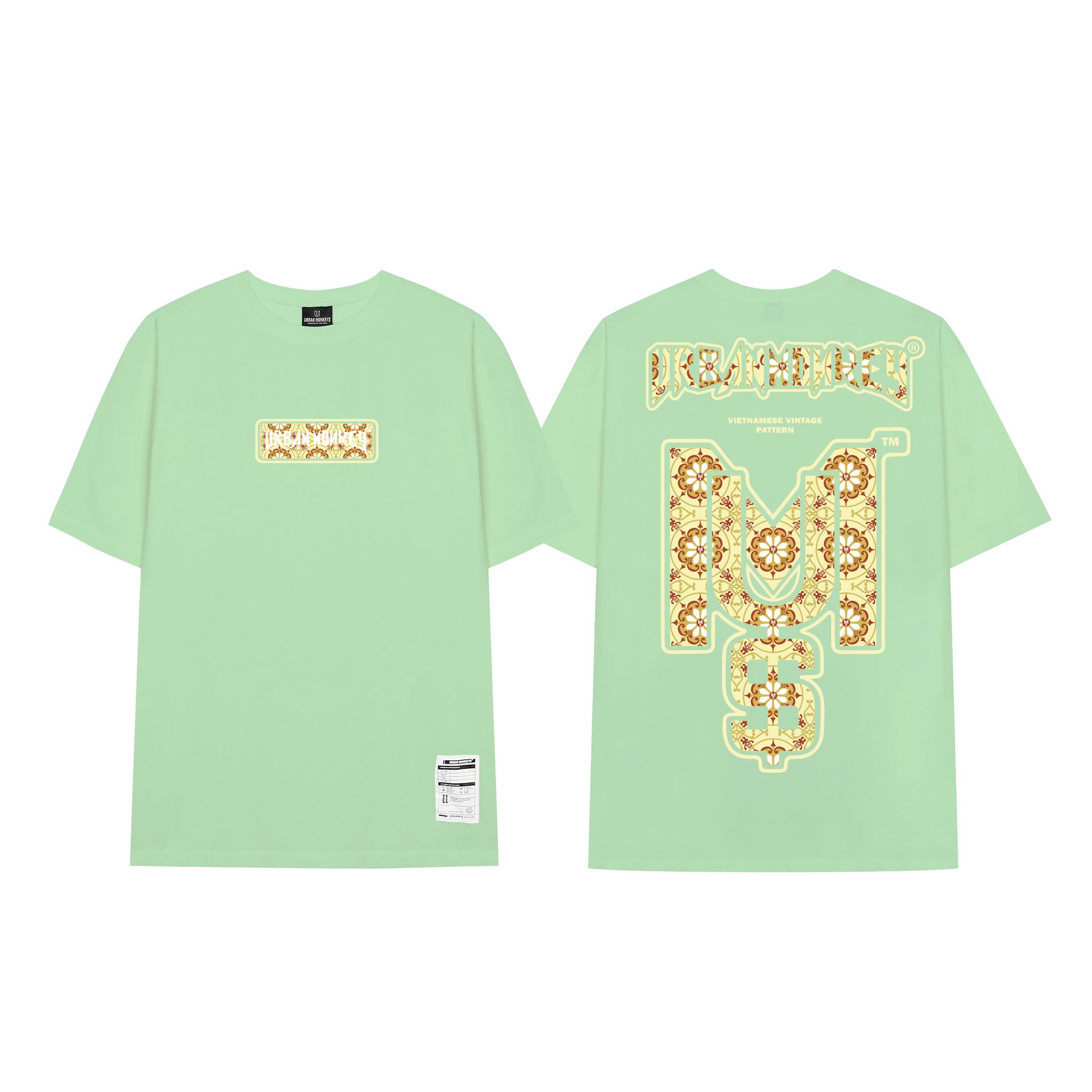 VINTAGE PATTERN TEE TIFFANY