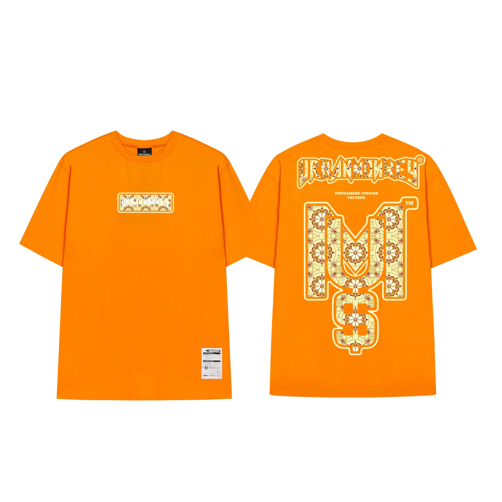 VINTAGE PATTERN TEE NELI