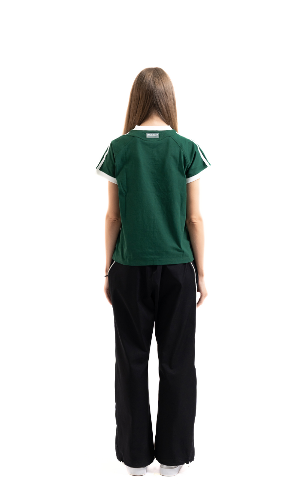SPORTY BABY TEE GREEN
