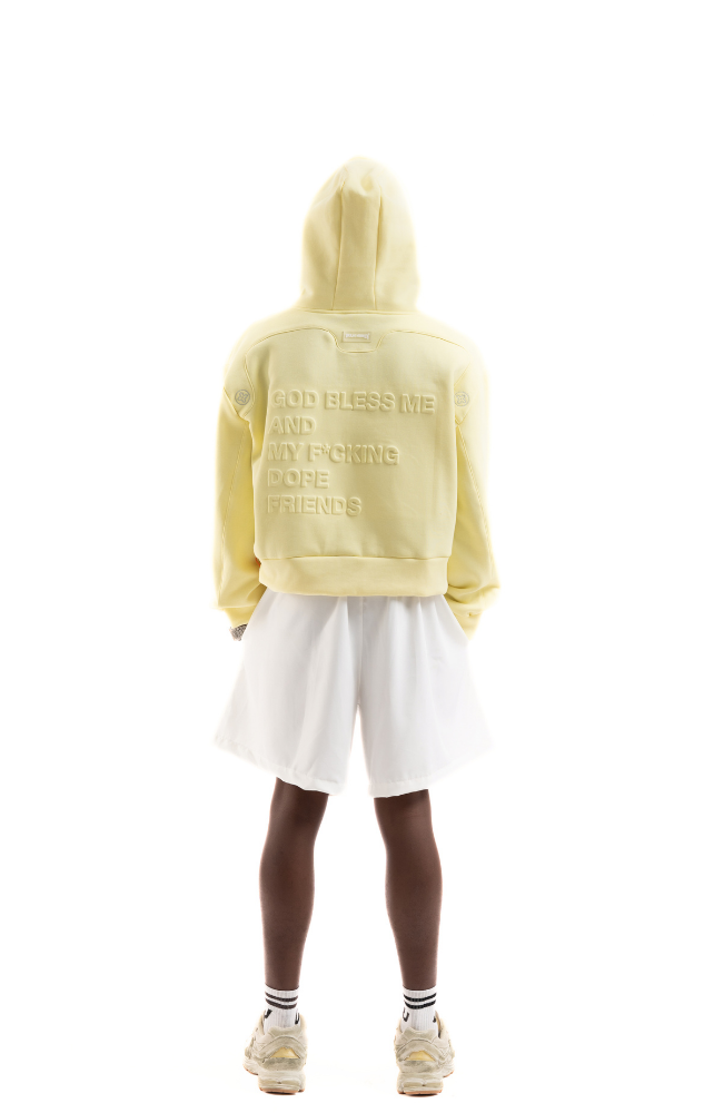  GOBLIN SIGNATURE BOXY HOODIE ZIP LIMELIGHT 