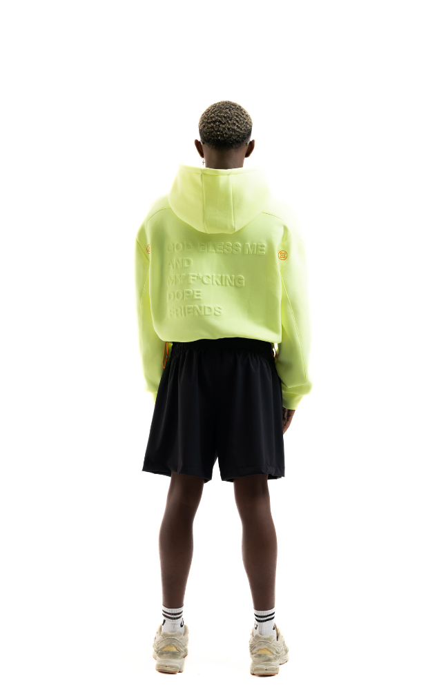  GOBLIN SIGNATURE BOXY HOODIE ZIP NEON 