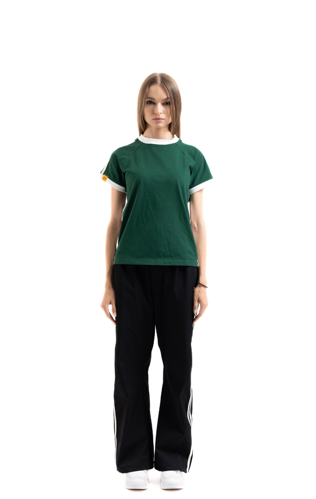 SPORTY BABY TEE GREEN